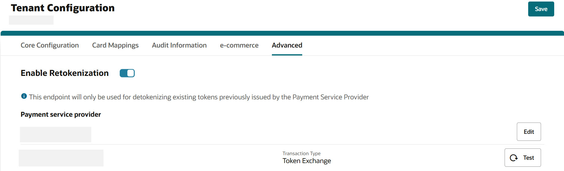 This image shows token exchange mapped endpoints.
