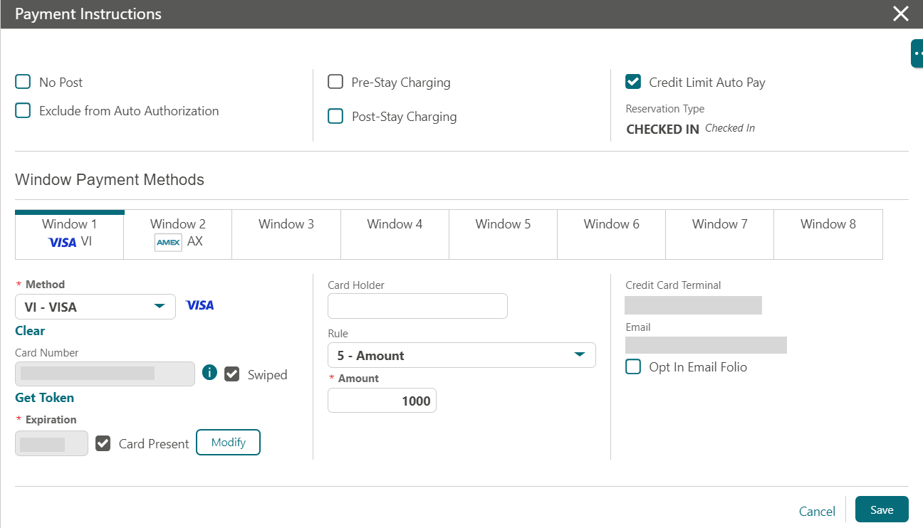 This image shows Windows payment methods