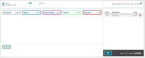 This image shows Post It screen This image shows Post It screen