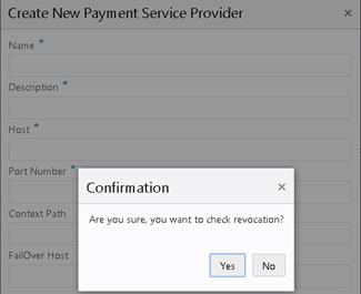 This image shows creation of new Payment service provider. This image shows creation of new Payment service provider.