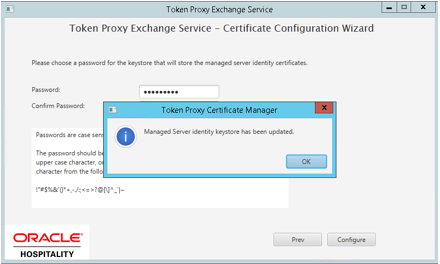 This image shows Managed Server identity keystore has been updated This image shows Managed Server identity keystore has been updated