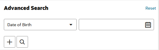 Advanced Search on One Criterion of type date