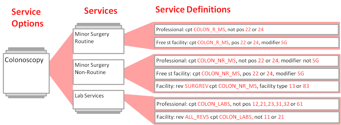Service Options Services and Service Defintion