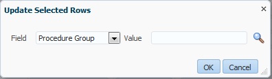 Update Selected Rows