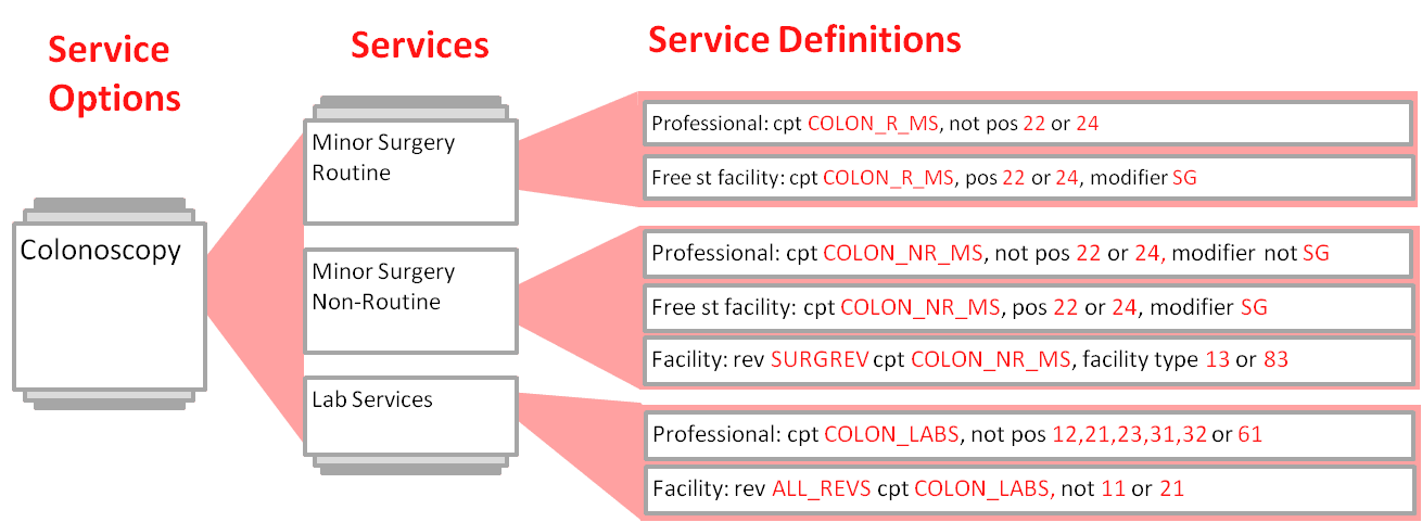 Service Options Services and Service Defintion