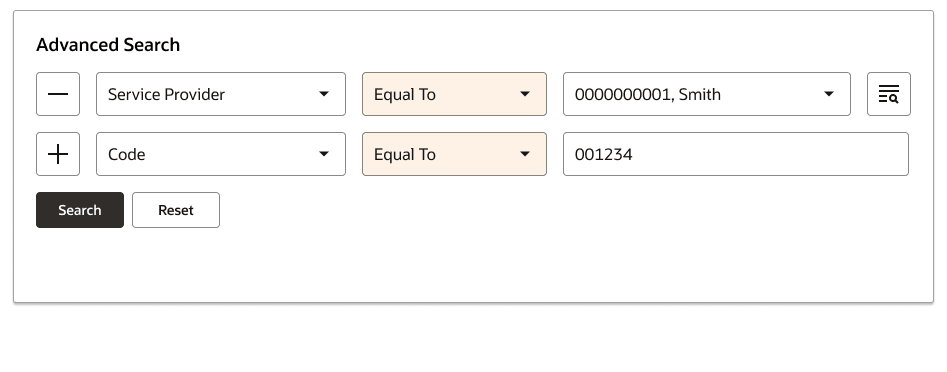 Advanced Search on Multiple Criteria