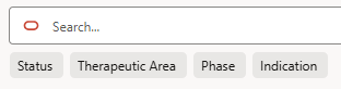 Search field