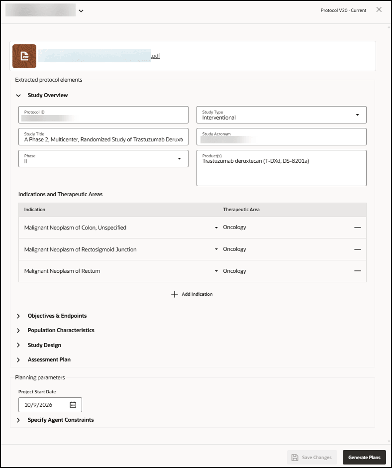 [Protocol Name] panel