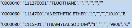 Sample drugnameenglish.txt