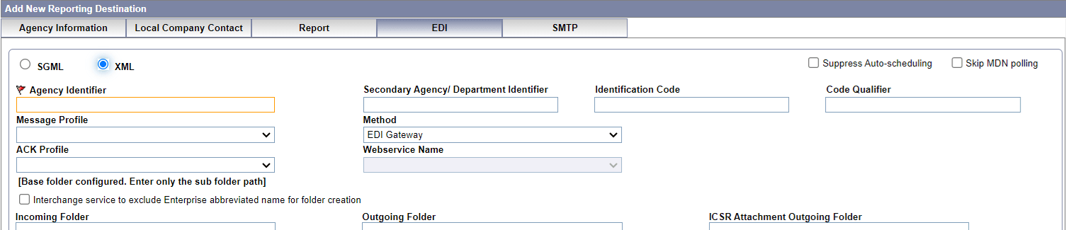 Email ID field