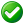 green check icon
