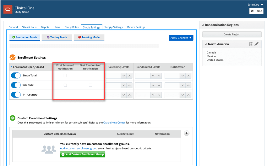 New check-boxes