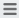 Hamburger menu icon