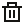 Delete icon