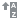 Shows A to Z with up arrow icon