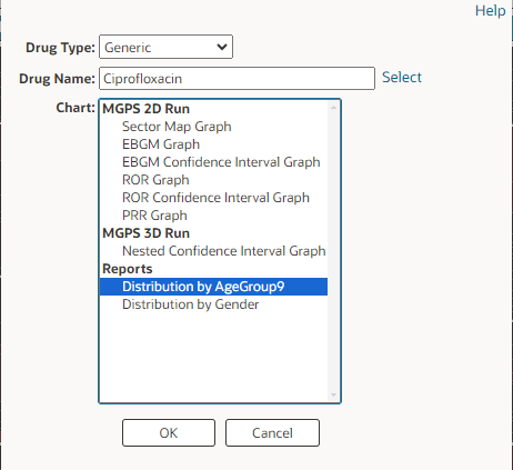 Report output for an All Cases Summary report