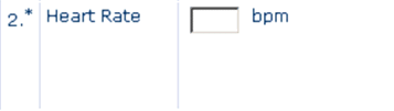 Display in the Oracle InForm application. Display in the Oracle InForm application.