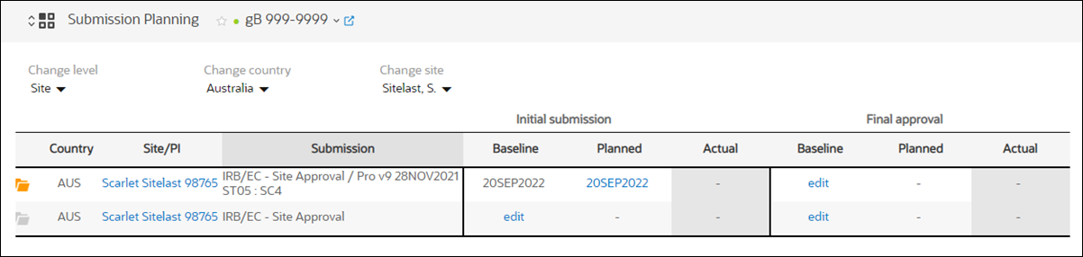 Smart submission management