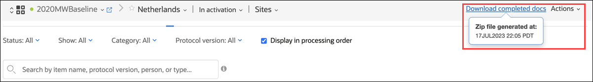 Zip file available for download message is Download completed docs Zip file available for download message is Download completed docs