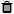 Icon image is a trash can