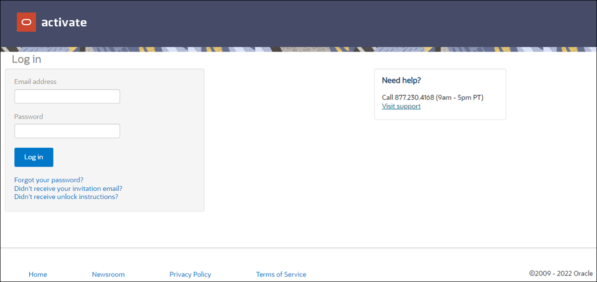 Manual login with user assistance links Manual login with user assistance links