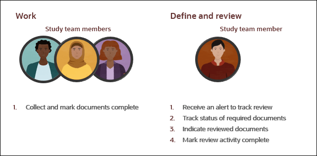 Study IP release team tasks