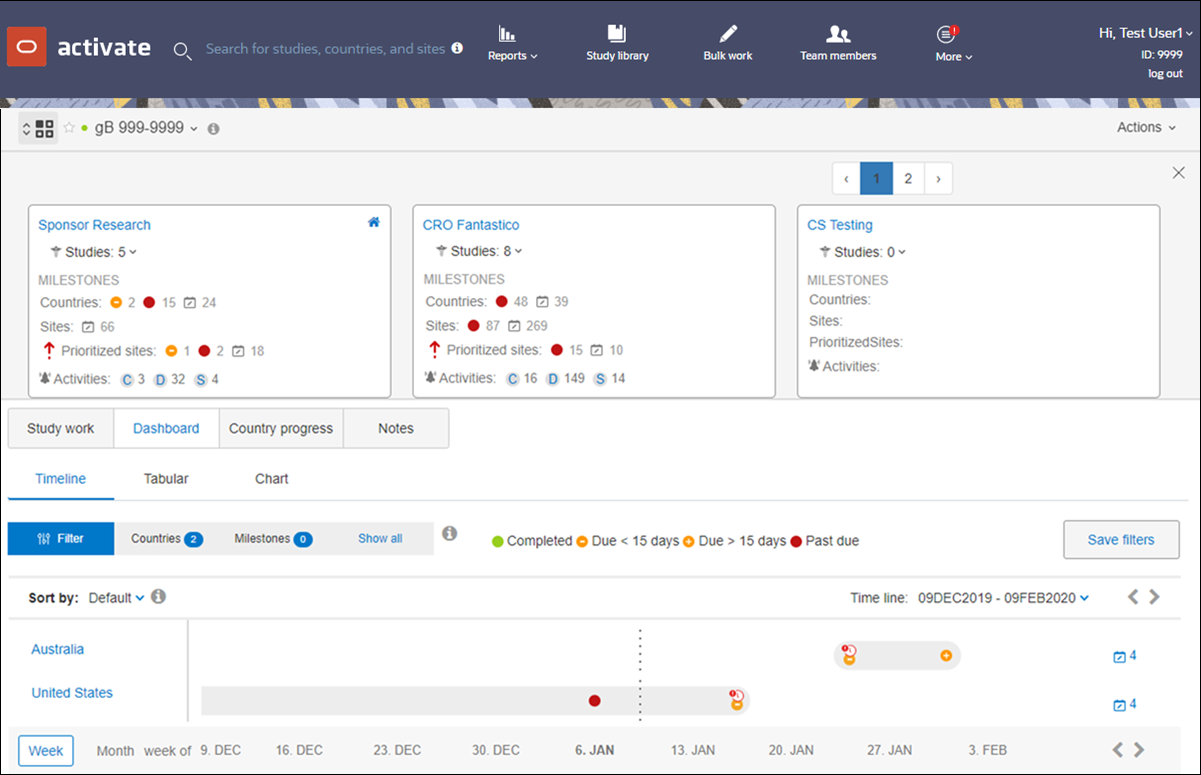 Prioritized indicator (red up arrow) displays in account card when prioritized sites exist Prioritized indicator (red up arrow) displays in account card when prioritized sites exist