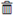 The delete icon is a trash can.