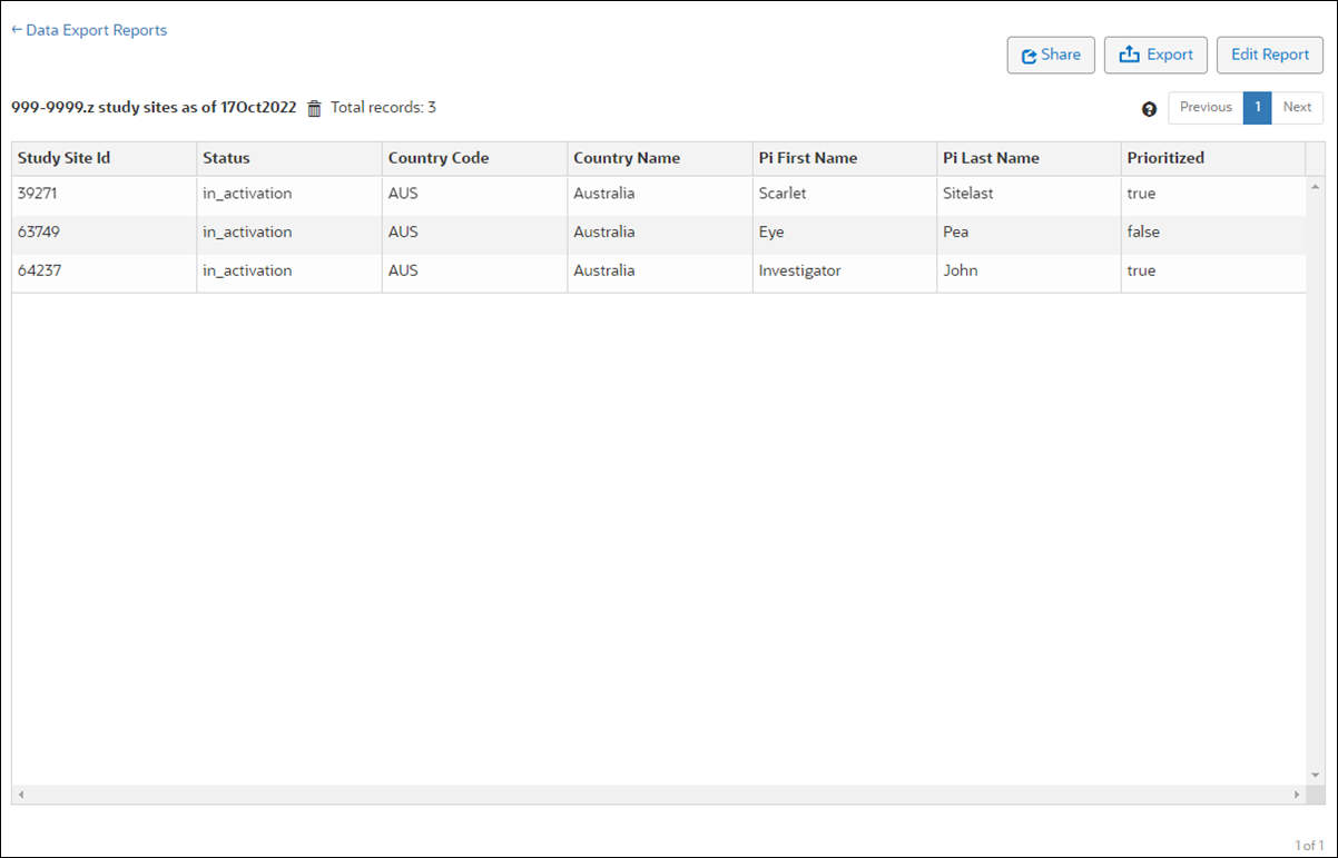 Export Preview mode