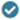 Icon is a white check mark inside a blue circle
