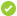 Icon is a white check mark in a green circle