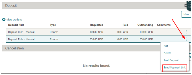 Request Pay by Link Payment