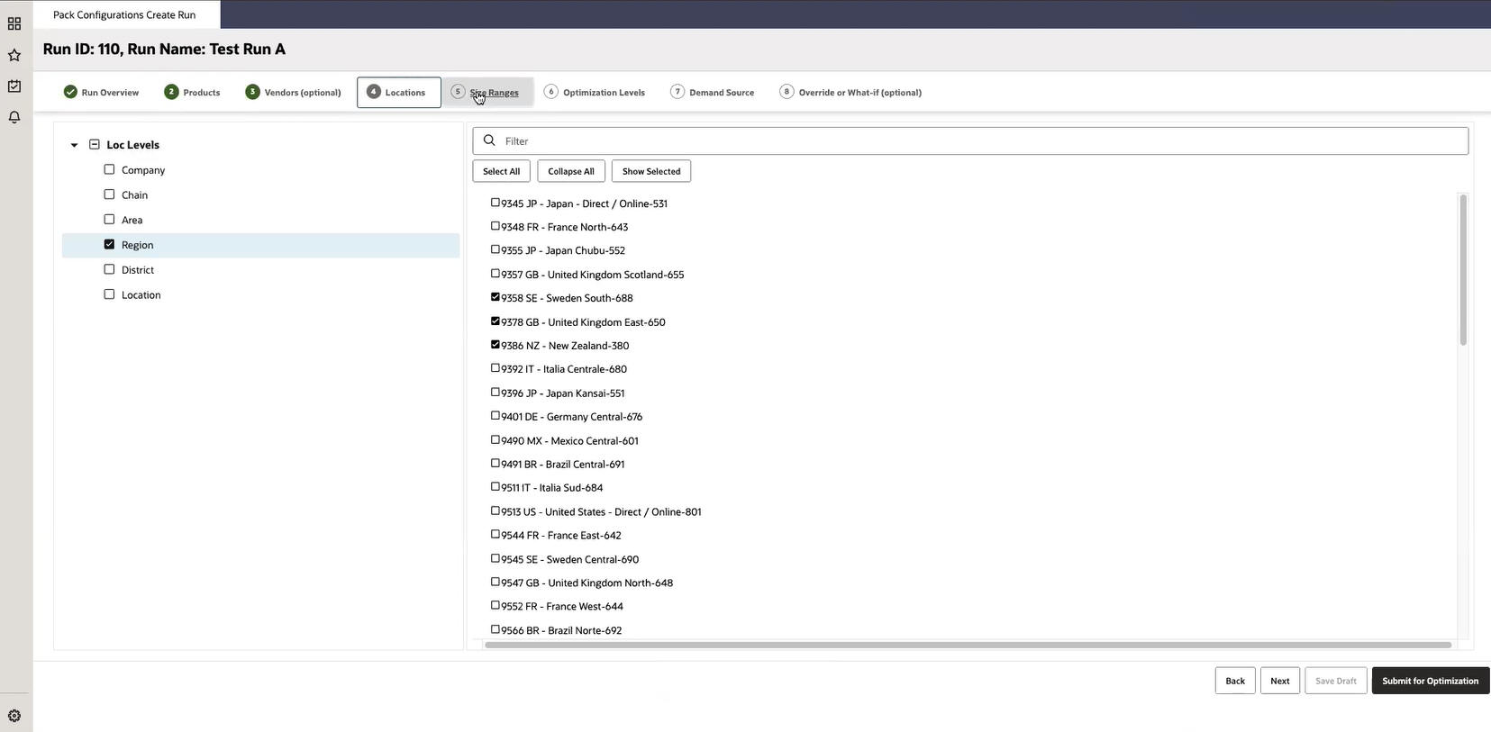 This image shows select locations. This image shows select locations.