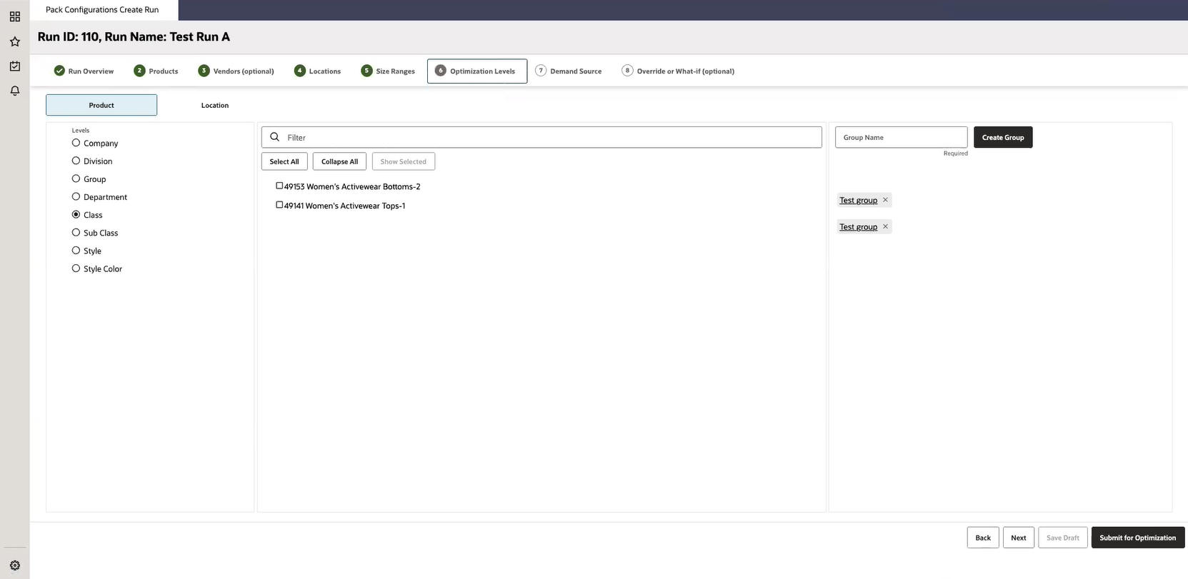 This image shows optimization level This image shows optimization level