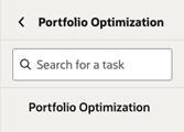 This image shows the link to portfolio optimization