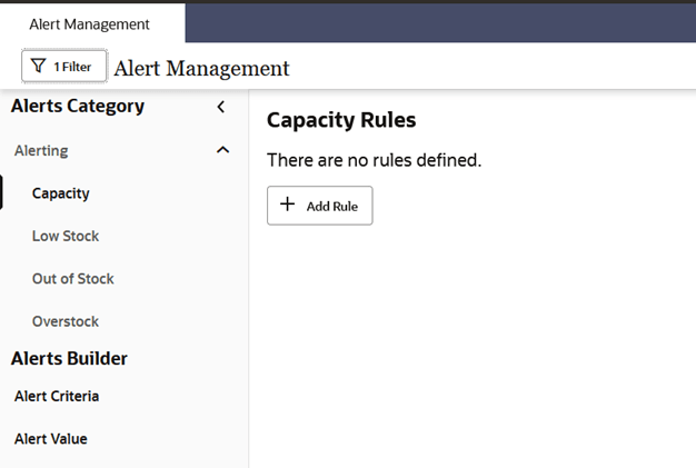 Capacity Rules