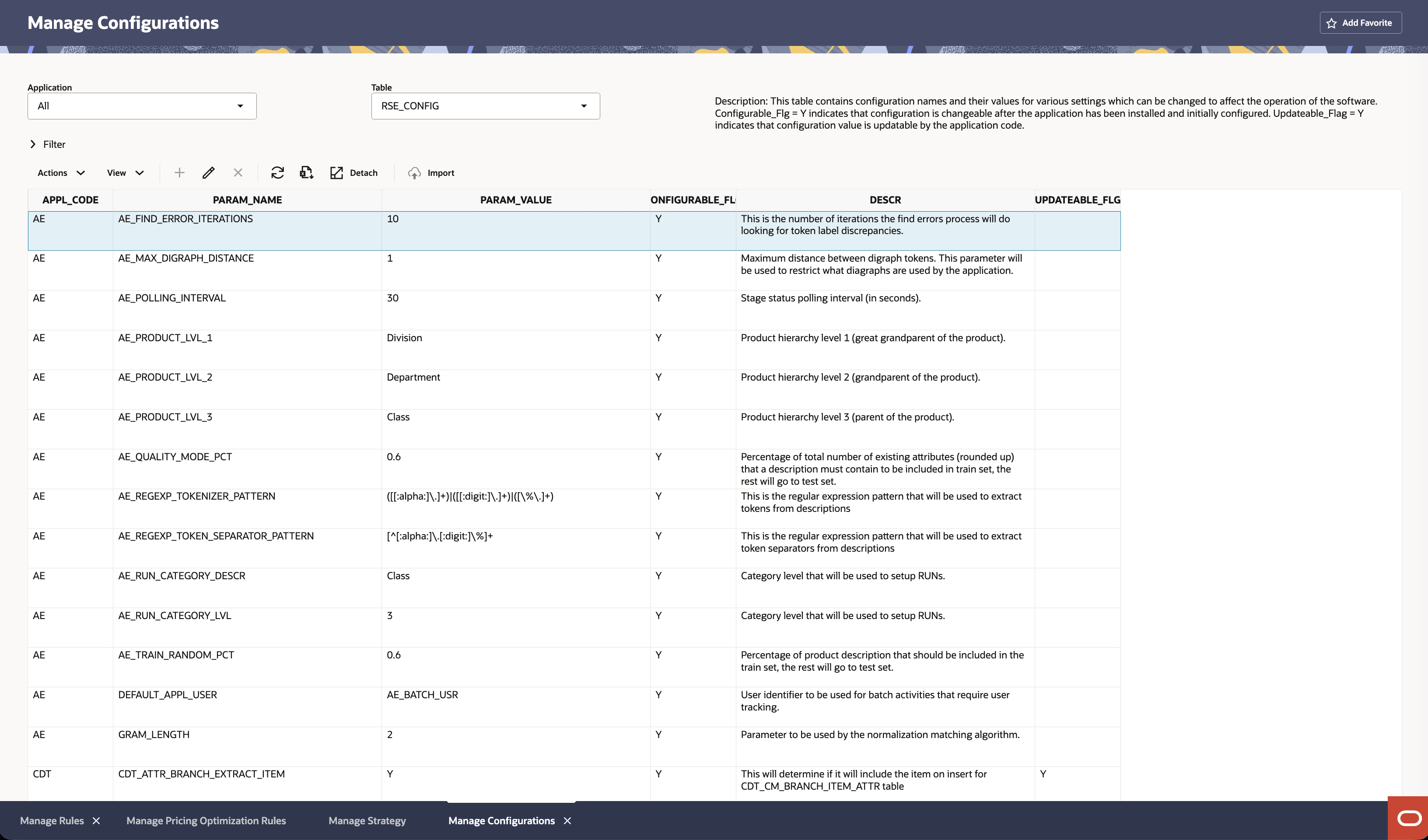 Manage System Configurations Manage System Configurations