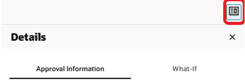 Approval information
