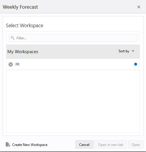 Weekly Forecast Weekly Forecast
