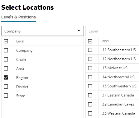 Workspace Wizard: Select Location