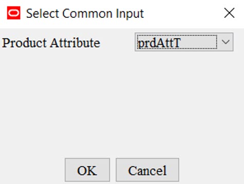 Select Common Input Select Common Input
