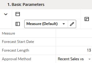 Basic Parameters View