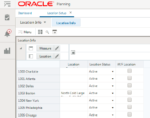 Location Info View Location Info View