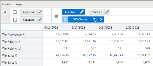 Location Target View