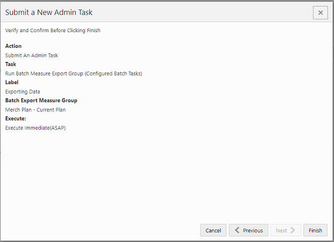 This figure shows the Confirm Action window.