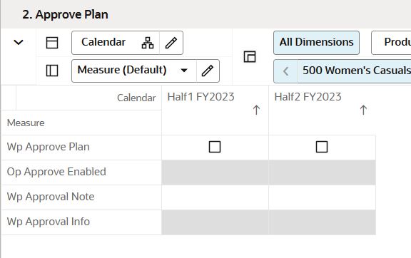 Approve Plan View