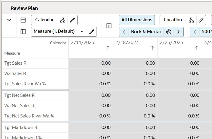 Review Plan View