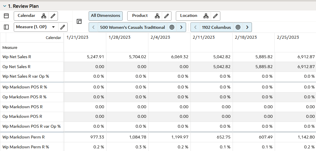 Review Plan View Review Plan View