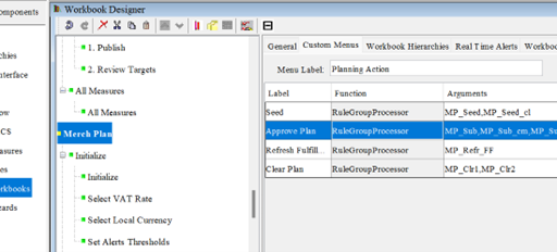Update the Merch Target Taskflow Label