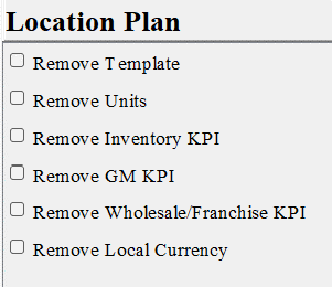 Location Plan Module Location Plan Module